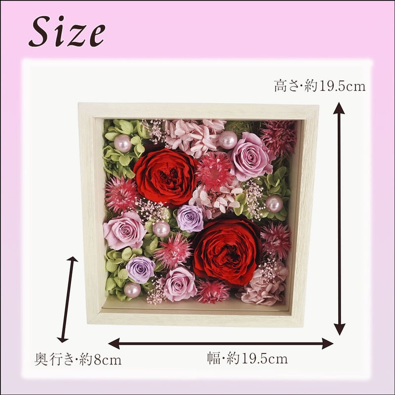 フレームプリザ「フール」 | Furadeco