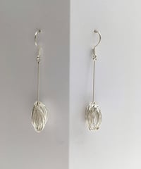 シルバーワイヤーピアス