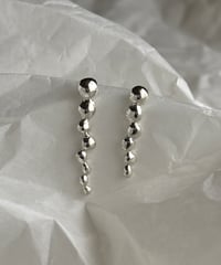 シルバーデザインピアス