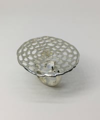 ムーンストーンのシルバーリング