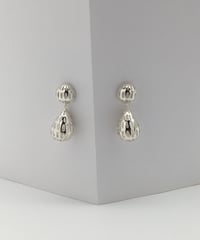 シルバーデザインピアス