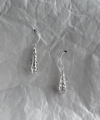 シルバーデザインピアス