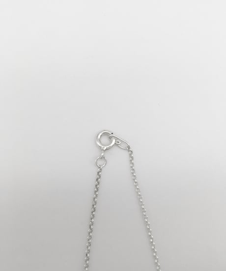 シルバーデザインネックレス