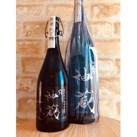 神蔵辛口純米無濾過生原酒 箱付き720ml
