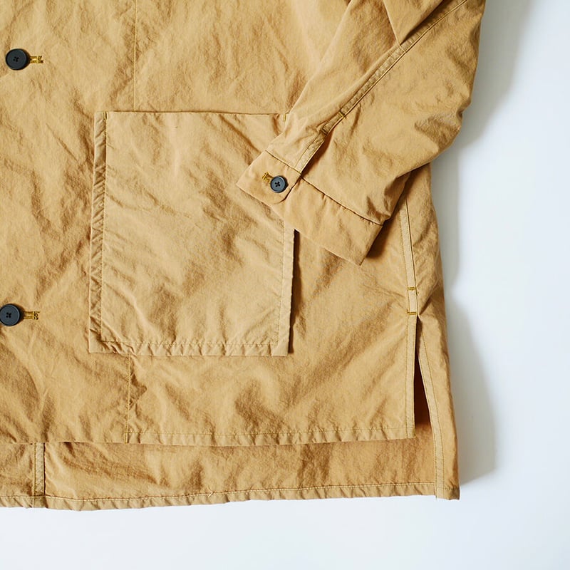 FIRMUM ｜フィルマム｜ナイロンタッサー ガーメントダイ ステンカラー