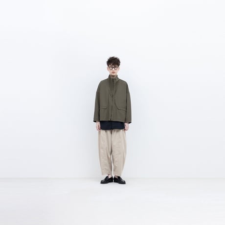 FIRMUM ｜フィルマム｜カウルネックブルゾン｜SIZE M｜BLACK/OLIVE｜GE-FR0801BN