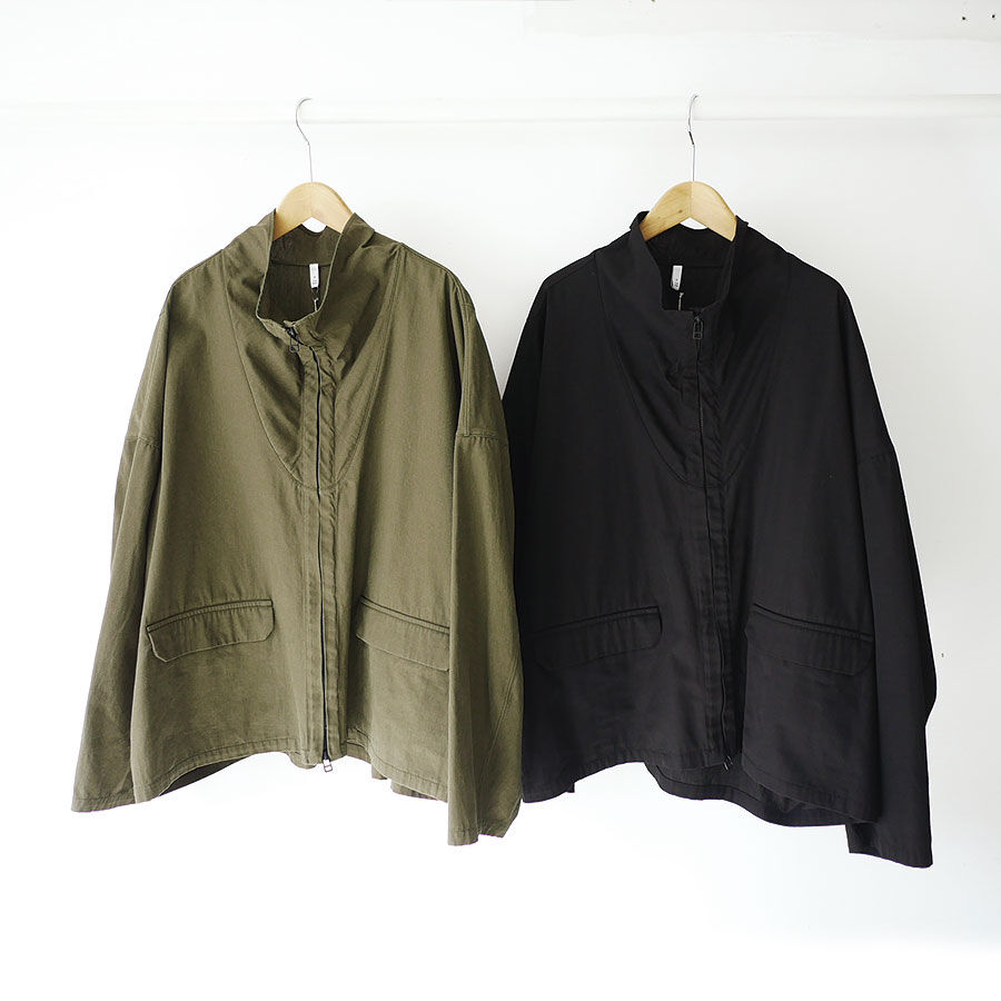 FIRMUM |フィルマム|カウルネックブルゾン|SIZE M|BLACK FIRMUM |フィルマム|カウルネックブルゾン|SIZE M|BLACK