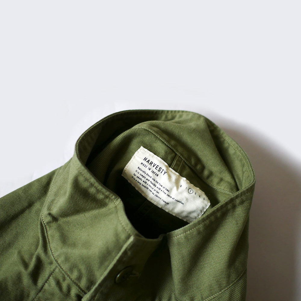 HARVESTY｜ハーベスティ｜MILITARY OVER COAT ミリタリーオーバーコート
