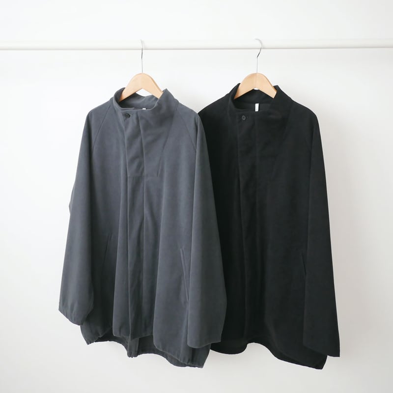 FIRMUM｜フィルマム｜ポリエステル・経編コーデュロイ スタンドカラー