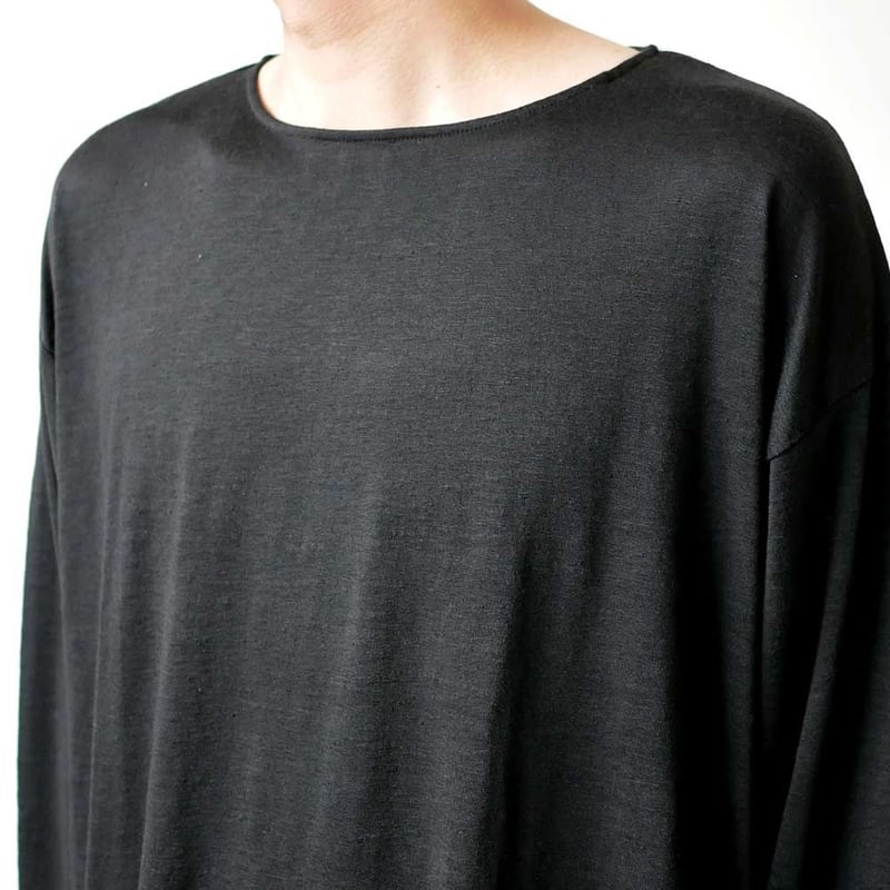 WIRROW｜ウィロウ｜Linen long sleeve cut&sewn｜size2/si