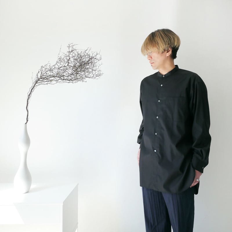 WIRROW|ウィロウ|long stand collar shirt|size3 |571 WIRROW|ウィロウ|long stand collar shirt|size3 |571