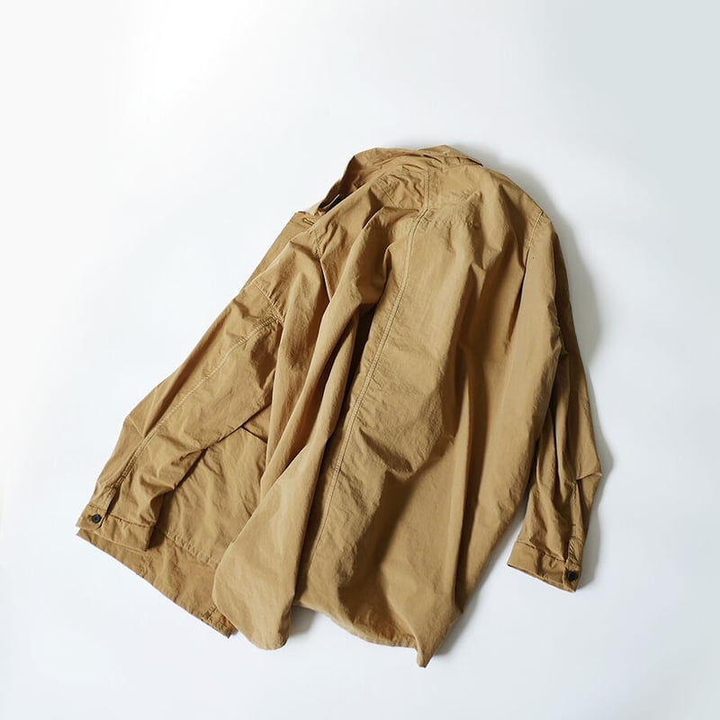 FIRMUM ｜フィルマム｜ナイロンタッサー ガーメントダイ ステンカラー