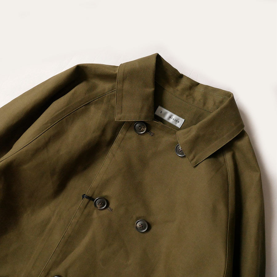 美品 nisica ツイードコート ダブル ニシカ nisica(ニシカ) Tweed ダブルボタンジャケット Green | ART