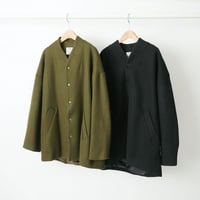kelen ノーカラーエッグコート KELEN/NO COLLAR EGG JACKET | coper