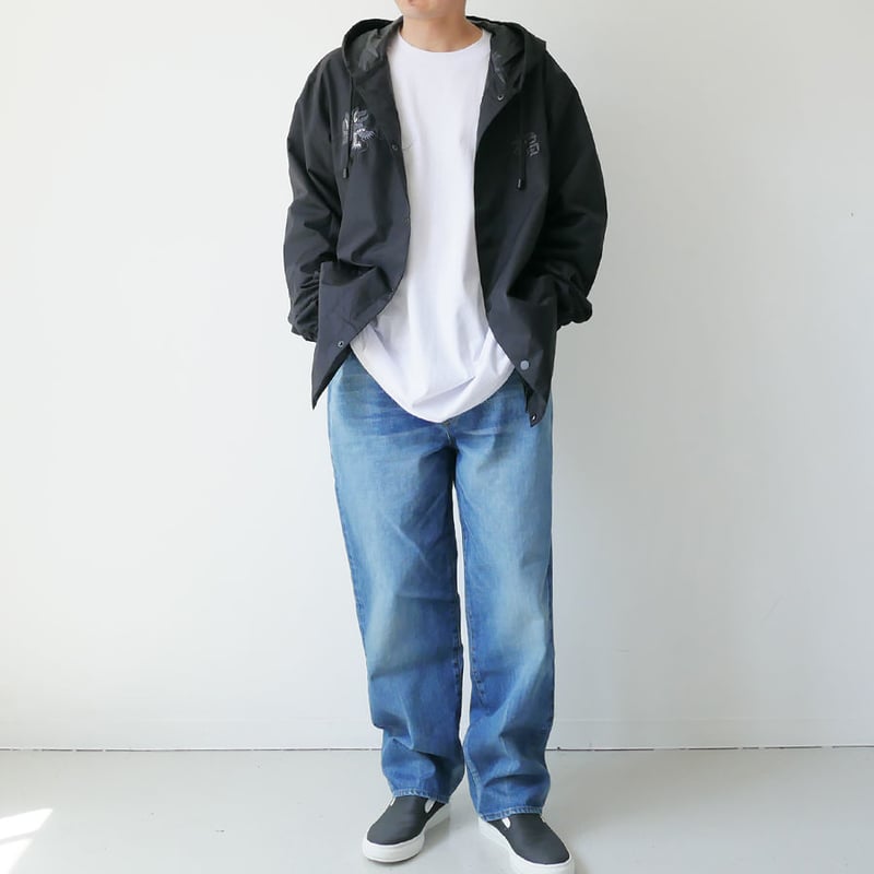 RYU(リュー) カーディガンジャケット ブルー cobachi store RYU /cobachi｜リュー/コバチ｜Dragon jacket｜black｜cwe08