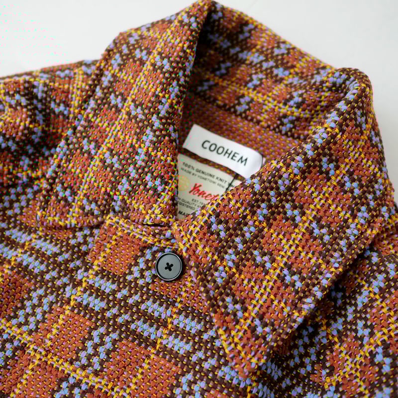 COOHEM| コーヘン | RETRO CHECK TWEED COAT ｜レトロチェック