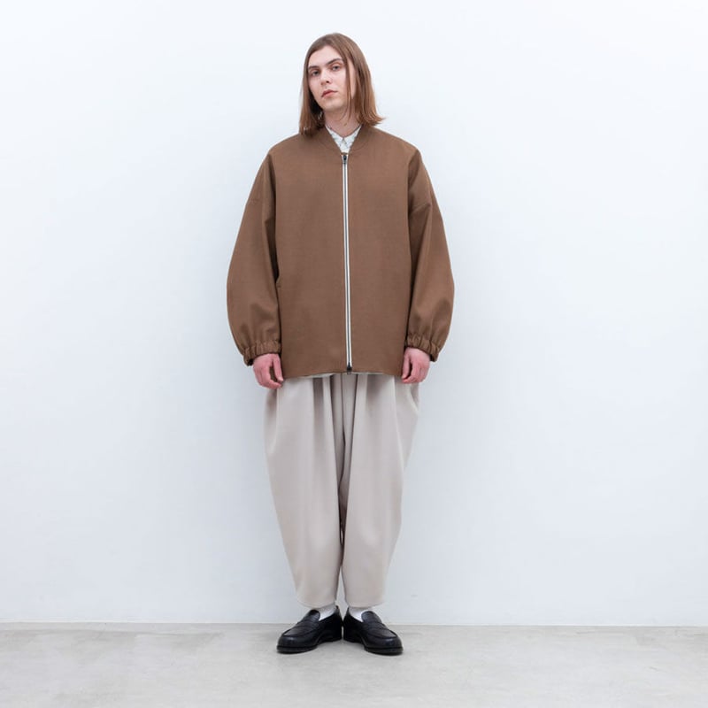 RUSSELUNO ラッセルノ リバーシブル アウター 美品 セール・アウトレット】バイカラー クルーネックプルオーバー