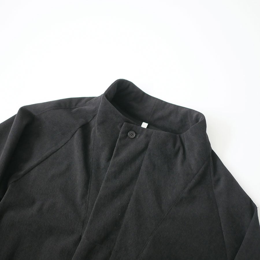 FIRMUM｜フィルマム｜ポリエステル・経編コーデュロイ スタンドカラー
