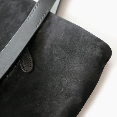 STYLE CRAFT｜スタイルクラフト｜DSB-03 GOAT NUBUCK｜ゴートヌバックトート｜BLACK