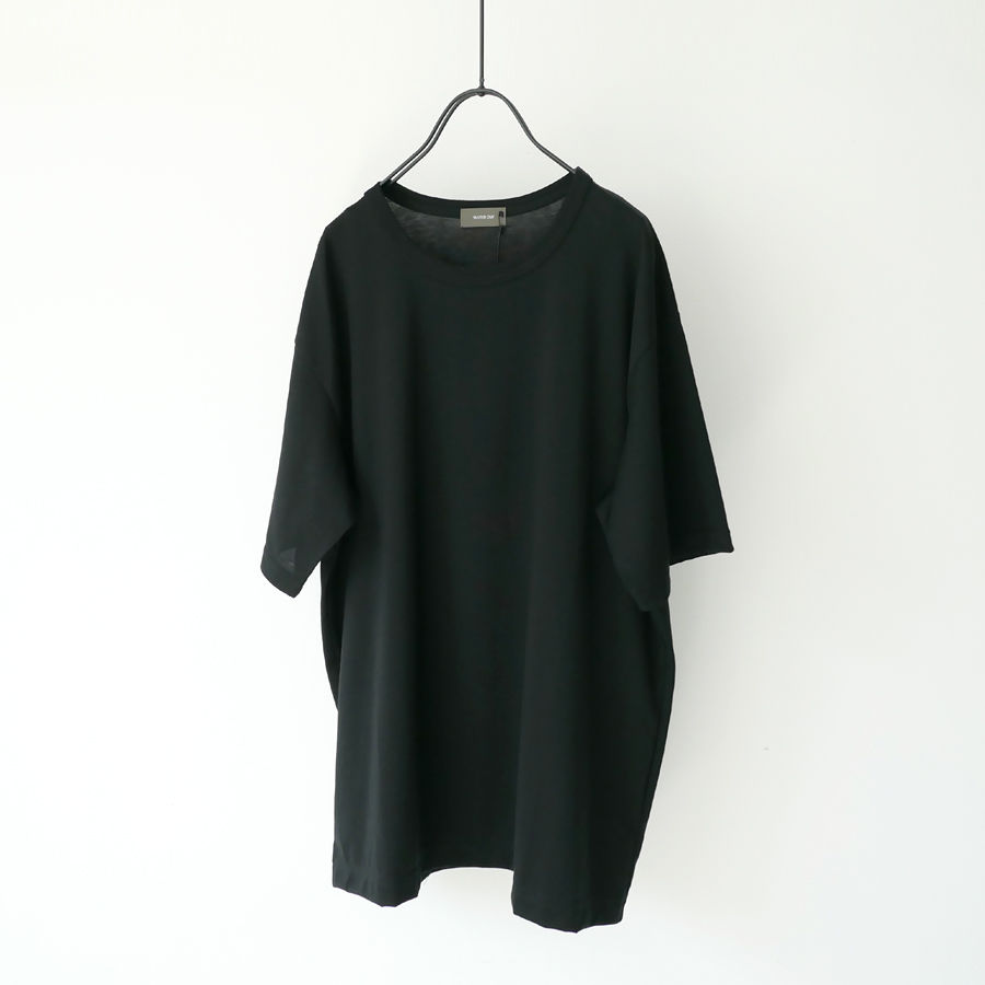 WIRROW｜ウィロウ｜crewneck T-shirt｜size2｜BLACK | GOUA