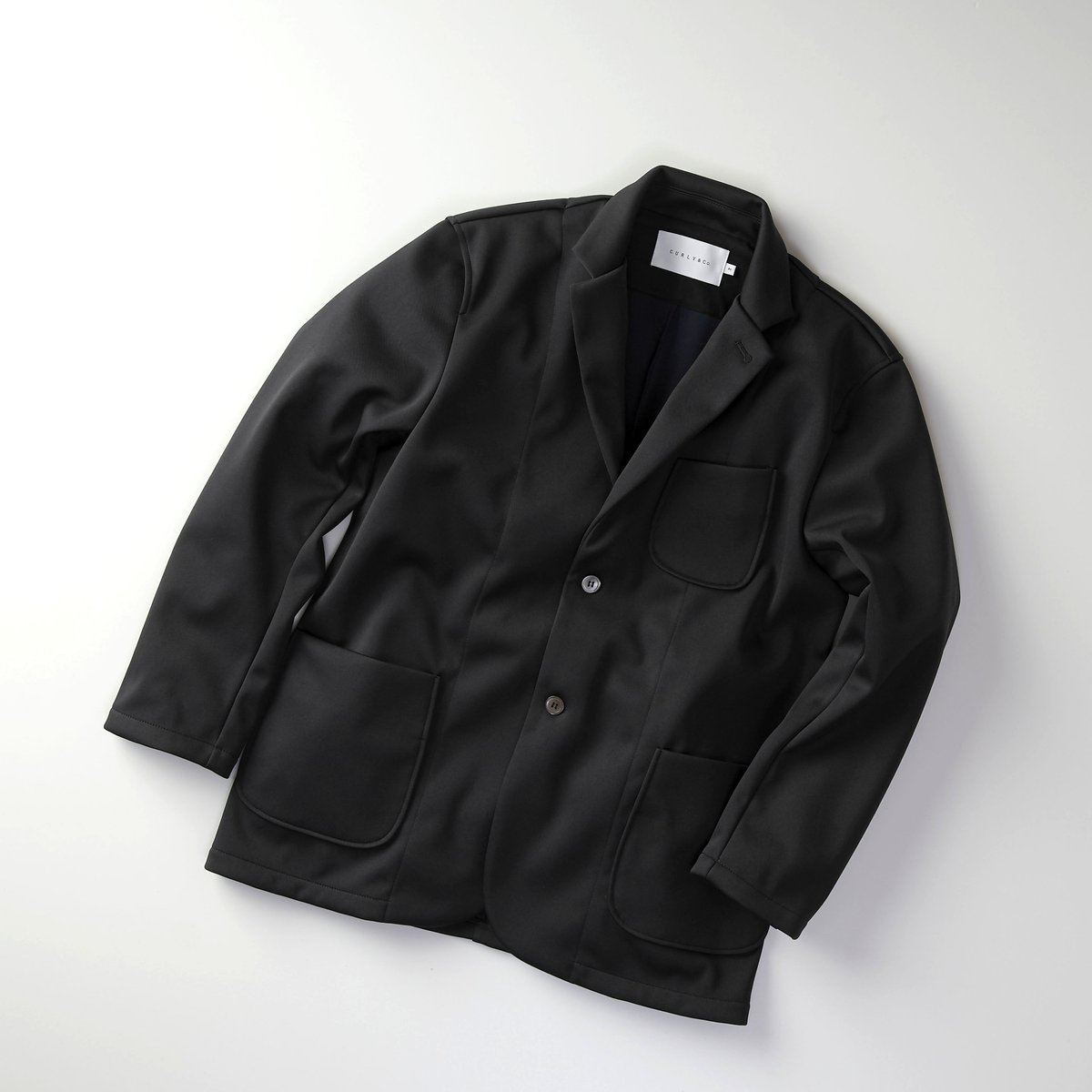 CURLY｜カーリー｜TRACK JACKET ｜193-36081｜BLACK | GOUA