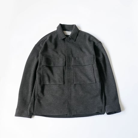 CURLY カーリー |THERMO TWILL CPO SHIRT｜223-31101｜CHARCOAL｜ SIZE2 /3