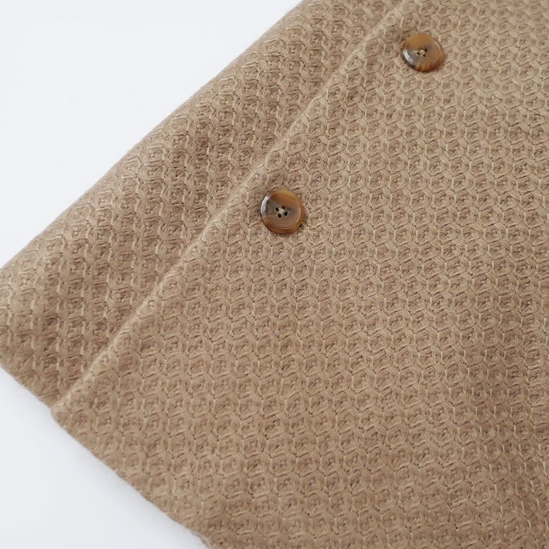 KELEN｜ケレン｜ NO COLLAR JQ EGG JACKET エッグジャケット｜siz