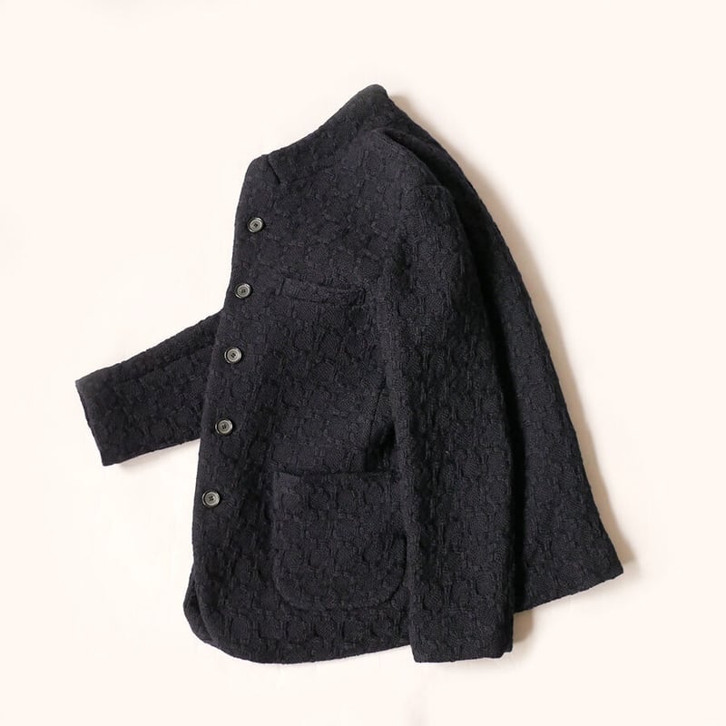 blueblue ブルーブルー ウールボアコート ブラック　size4 blueblue ブルーブルー ウールボアコート ブラック size4 2024