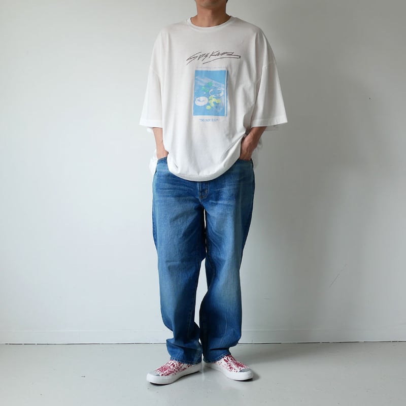 SPOLOGUM｜スポロガム｜ Tシャツ cut&sewn｜sizeFREE｜WHITE |