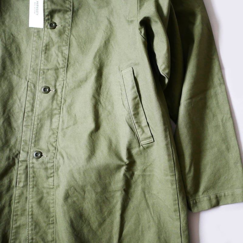 HARVESTY｜ハーベスティ｜MILITARY OVER COAT ミリタリーオーバーコート