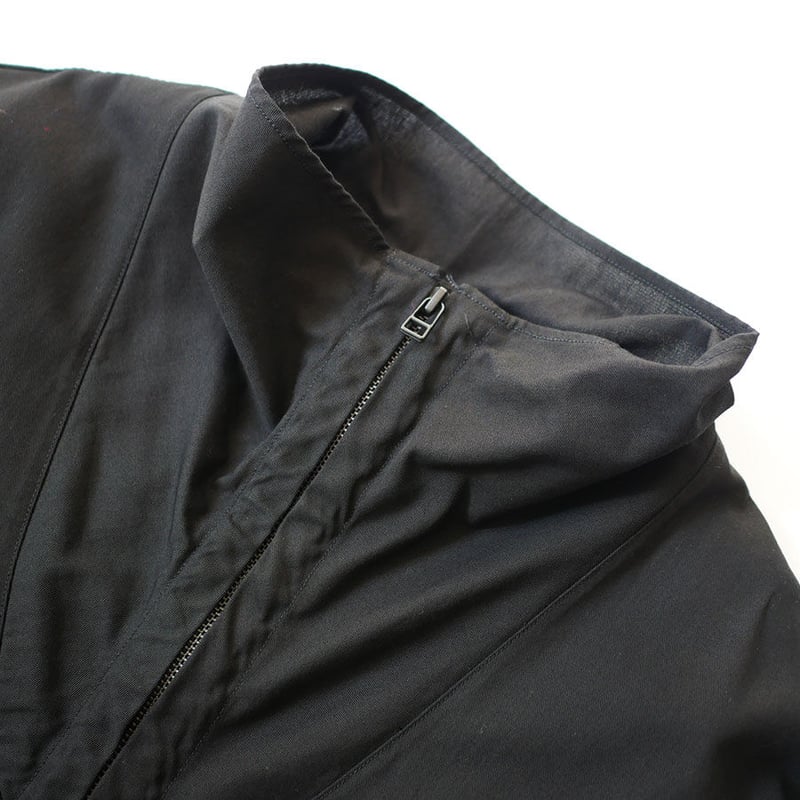 FIRMUM |フィルマム|カウルネックブルゾン|SIZE M|BLACK FIRMUM |フィルマム|カウルネックブルゾン|SIZE M|BLACK