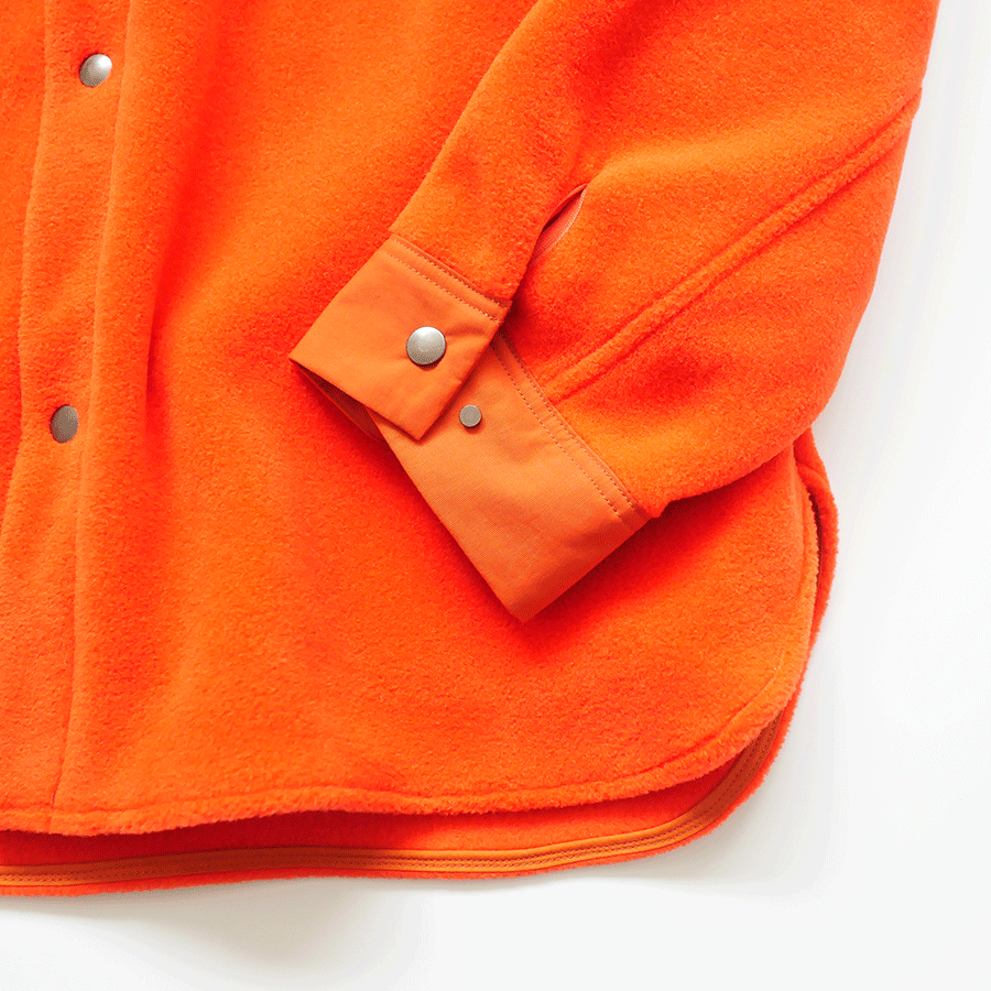 CURLY | カーリー | CLOUDY SHIRCKET｜SIZE2/3| ORANGE