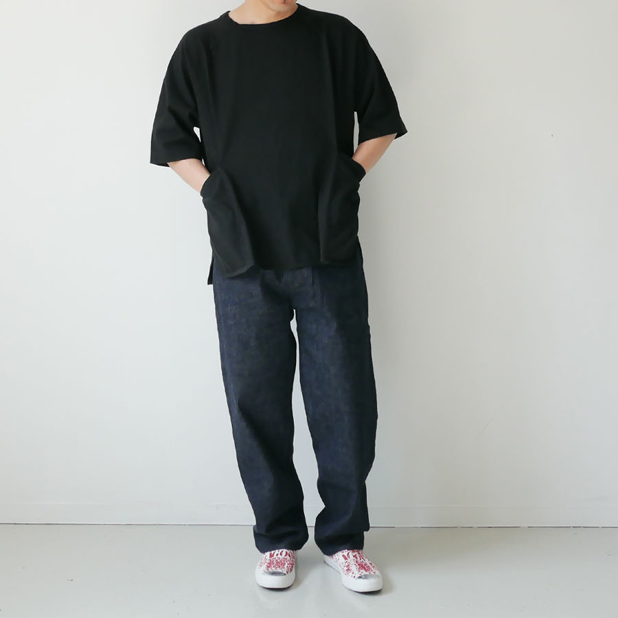 ユニヴァーサルティシュ　チュール付きＴシャツ CATEGORY UNIVERSAL TISSU / TISSU | Bucoli