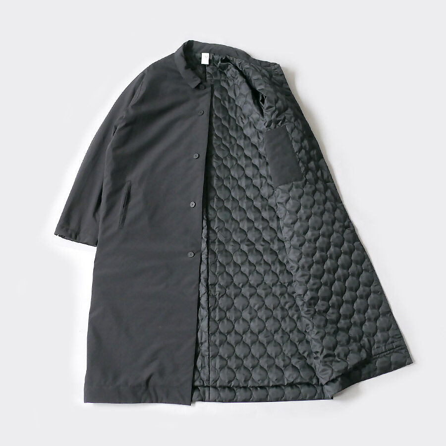 【新品未使用】qualite カリテ★エアーツイルコート★ダークネイビー★36 fit=scale-down,w=1200