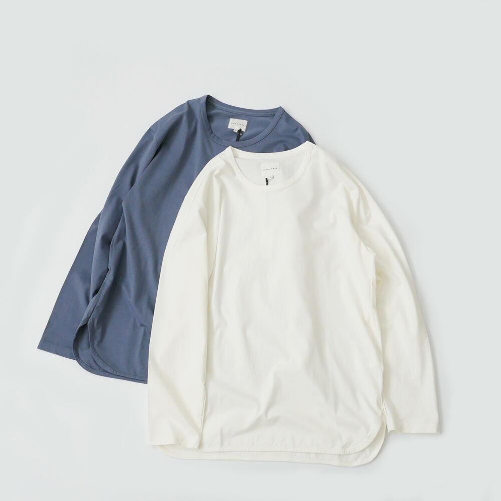 CURLY カーリー | SDH LS CN TEE ロングスリーブTシャツ｜211-340