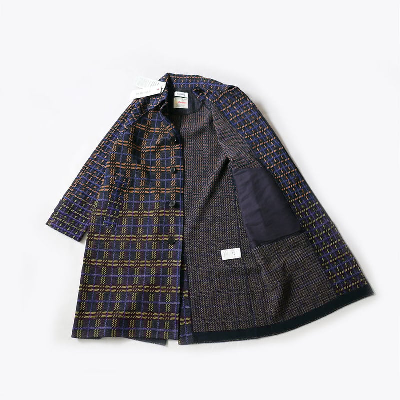 COOHEM| コーヘン | RETRO CHECK TWEED COAT ｜レトロチェック