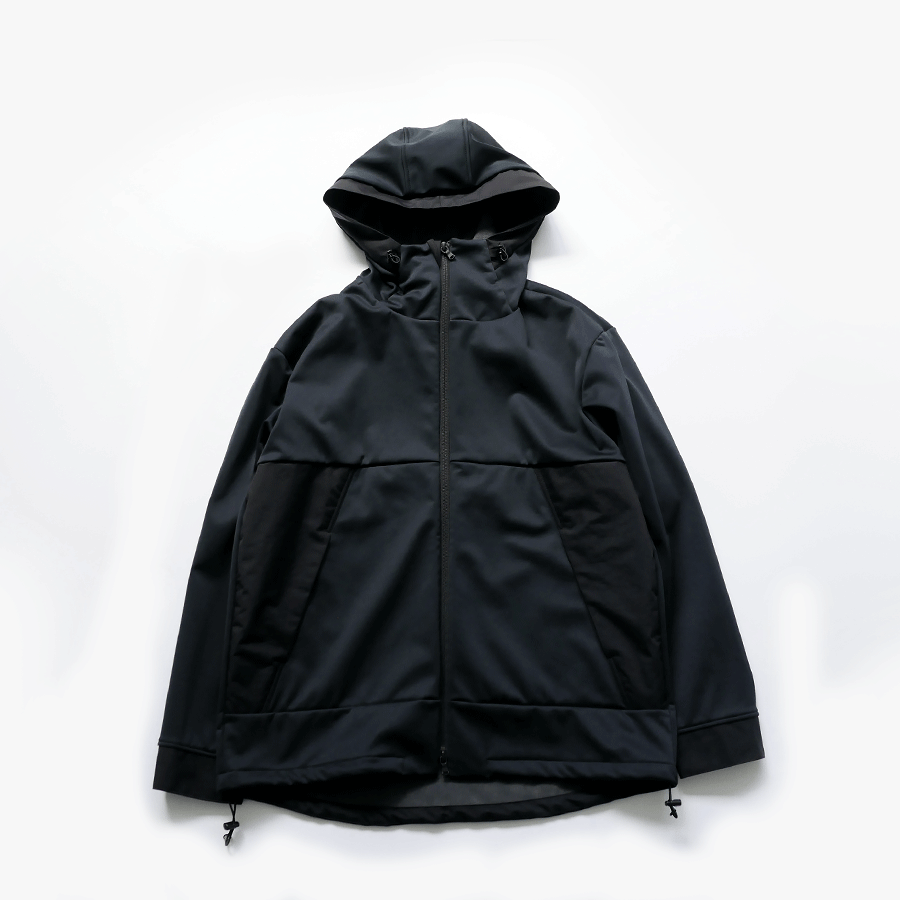 CURLY | カーリー | ALL-PURPOSE PARKA｜ソフトシェルパーカー｜SIZE2/3| BLACK｜213-36092SD