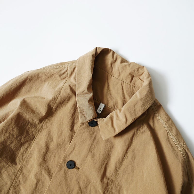 FIRMUM ｜フィルマム｜ナイロンタッサー ガーメントダイ ステンカラー