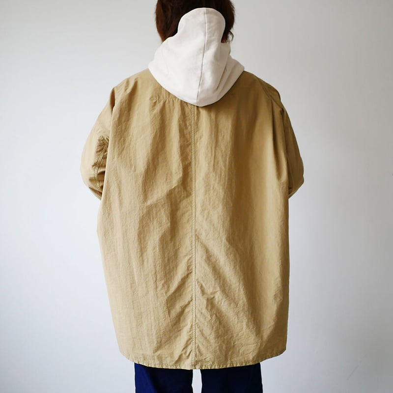 FIRMUM ｜フィルマム｜ナイロンタッサー ガーメントダイ ステンカラー