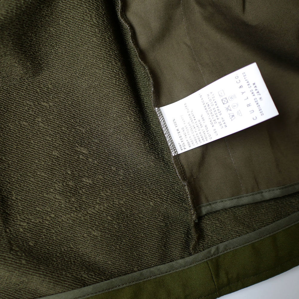 CURLY カーリー |ANCOATS BDU BLOUSON｜211-36021｜KHAKI...