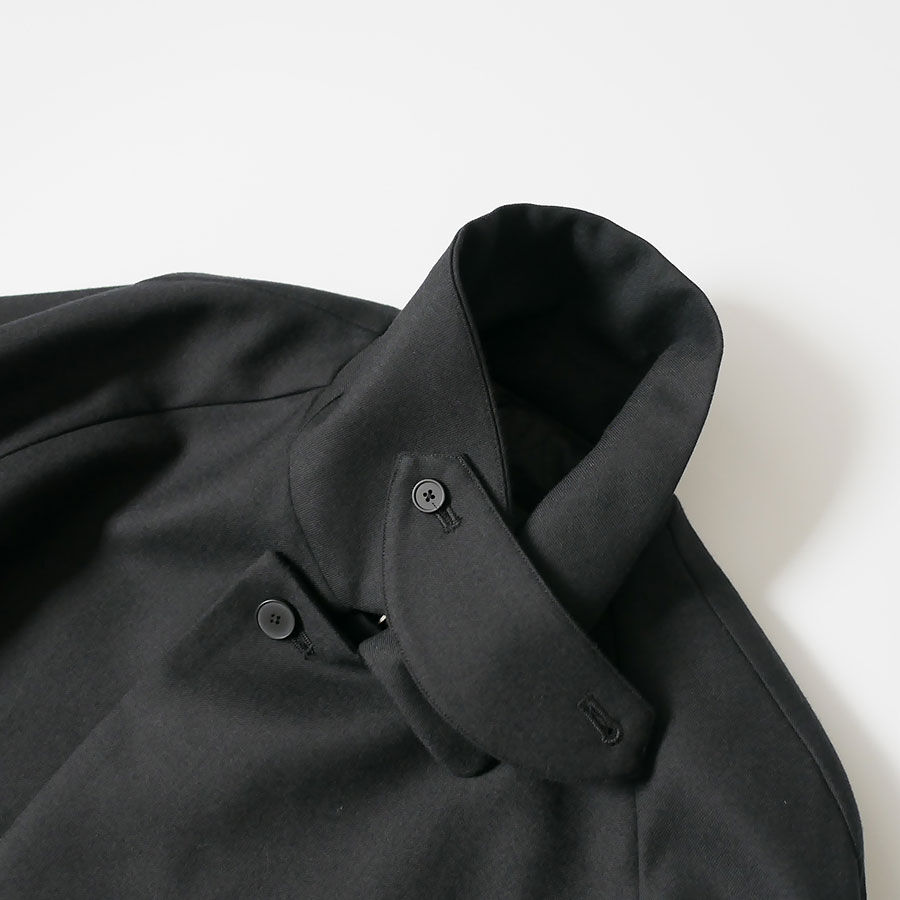 NO CONTROL AIR 2024AW 梳毛ウールステンカラーコートNavy NO CONTROL AIR 2024AW 梳毛ウールステンカラーコートNavy - メルカリ