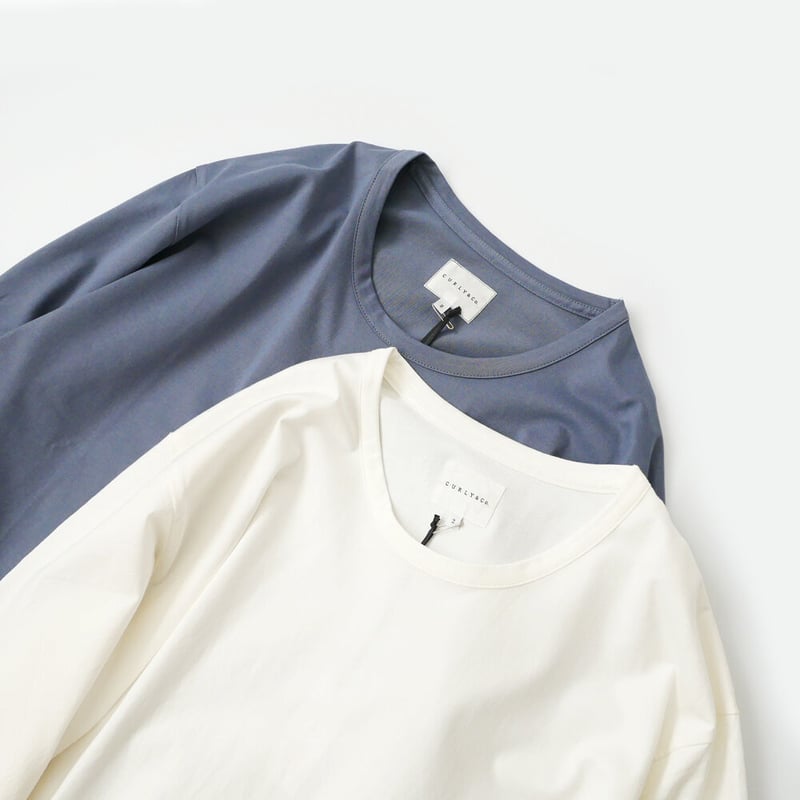 CURLY カーリー | SDH LS CN TEE ロングスリーブTシャツ｜211-340