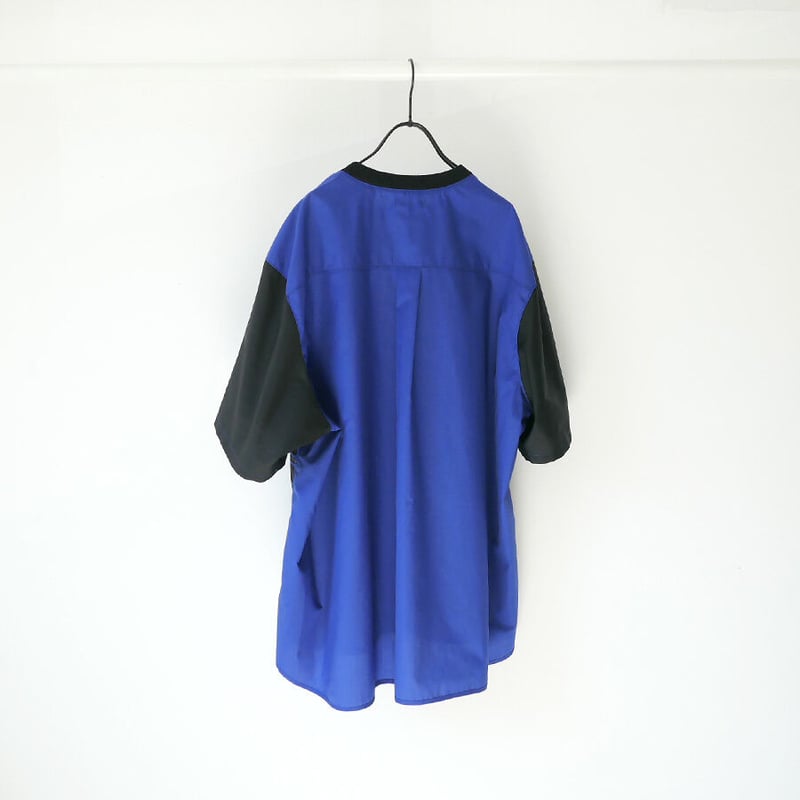 COOHEM| コーヘン | KNIT PATCHWORK PO｜BLUE｜ 13-222-