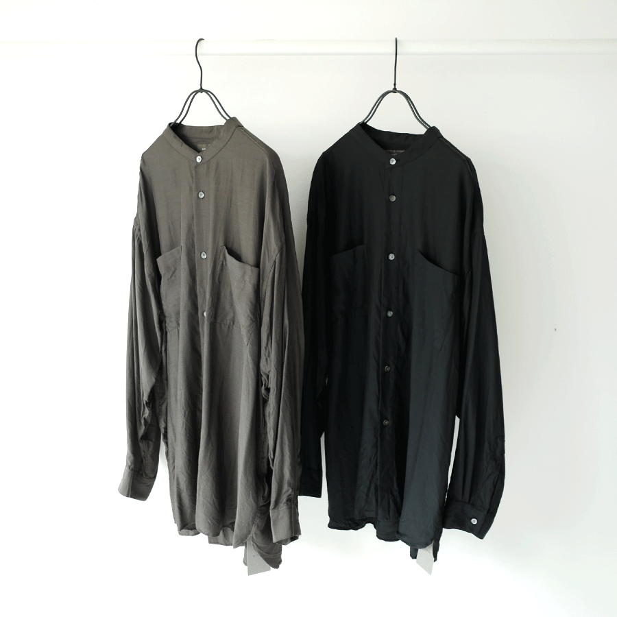 WIRROW スタンドカラーシャツ ウィロウ fit=scale-down,w=1200