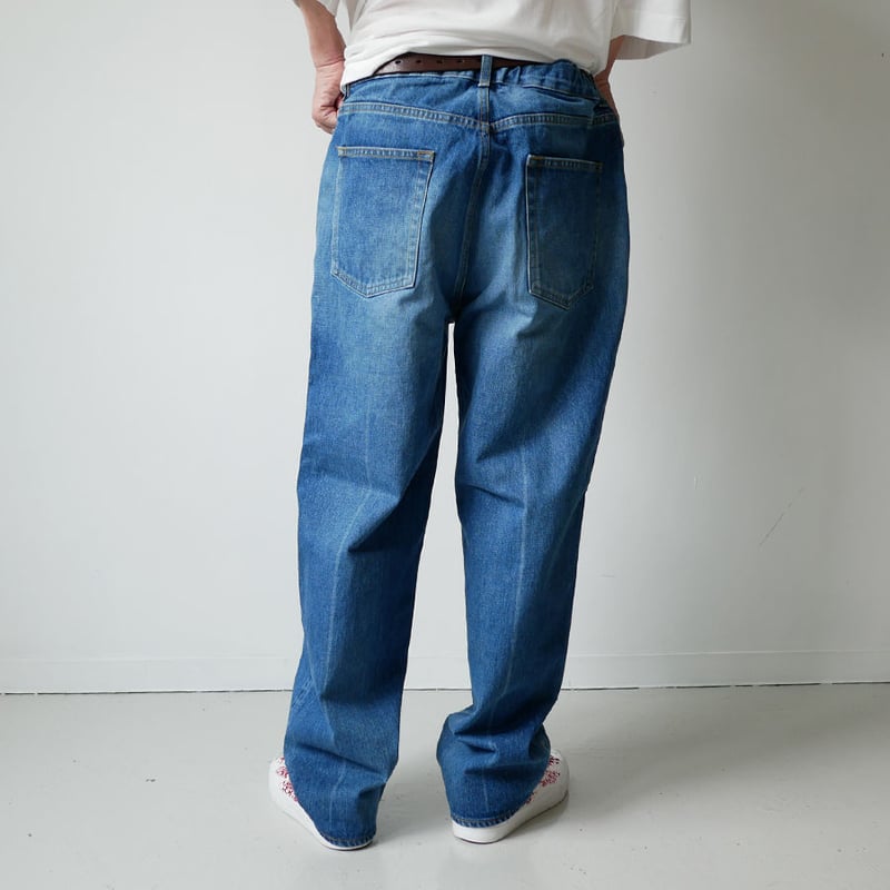 HARVESTY| ハーベスティ ｜BIG DENIM｜ビッグデニムパンツ| A11703｜