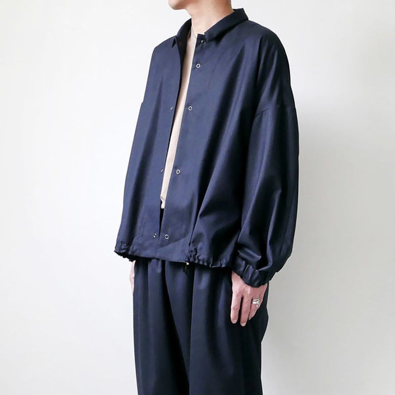 No Control Air セットアップ M 紺 NO CONTROL AIR ｜ノーコントロールエアー｜super140s ウールサージ