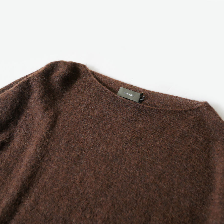 WIRROW|ウィロウ|Alpaca wool wide knit pullover|size WIRROW|ウィロウ|Alpaca wool wide knit pullover|size