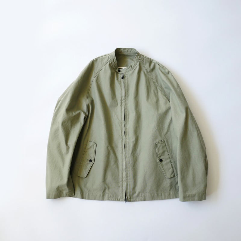 FIRMUM |フィルマム|アーミーダック ラグラン ジップ ブルゾン FIRMUM |フィルマム|アーミーダック ラグラン ジップ ブルゾン