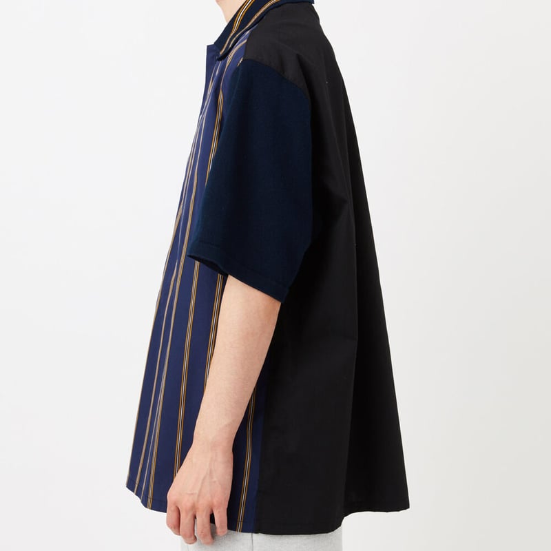 coohem パッチワーク Tシャツ コーヘン 楽天市場】【COOHEM】 KNIT PATCHWORK SHIRT コーヘン ニット