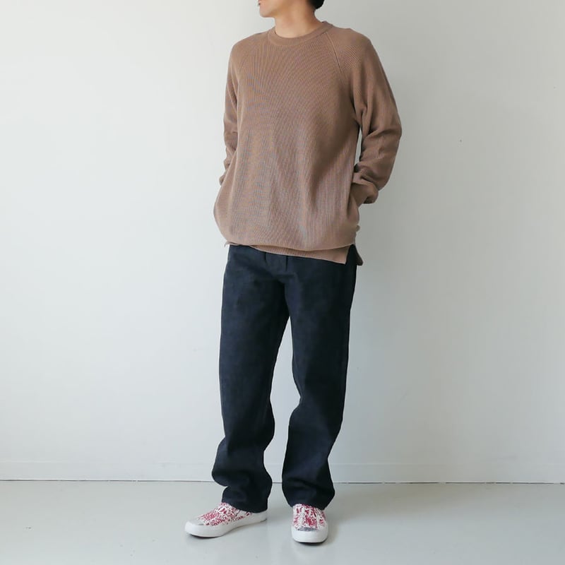 CURLY | カーリー |ASSEMBLY CREW KNIT ｜201-35011｜GRE